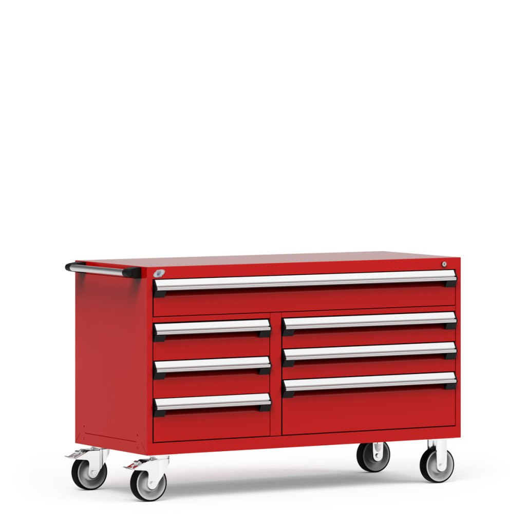 Multi-Drawer Mobile Cabinet  - 7 Drawers - 60'' W x 24''D - R5GKE-3016