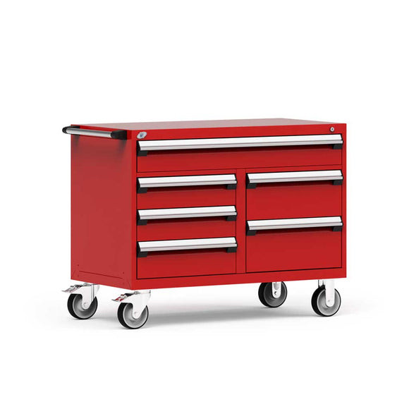 Multi-Drawer Mobile Cabinet  - 6 Drawers - 48'' W x 27''D - R5GHG-3019