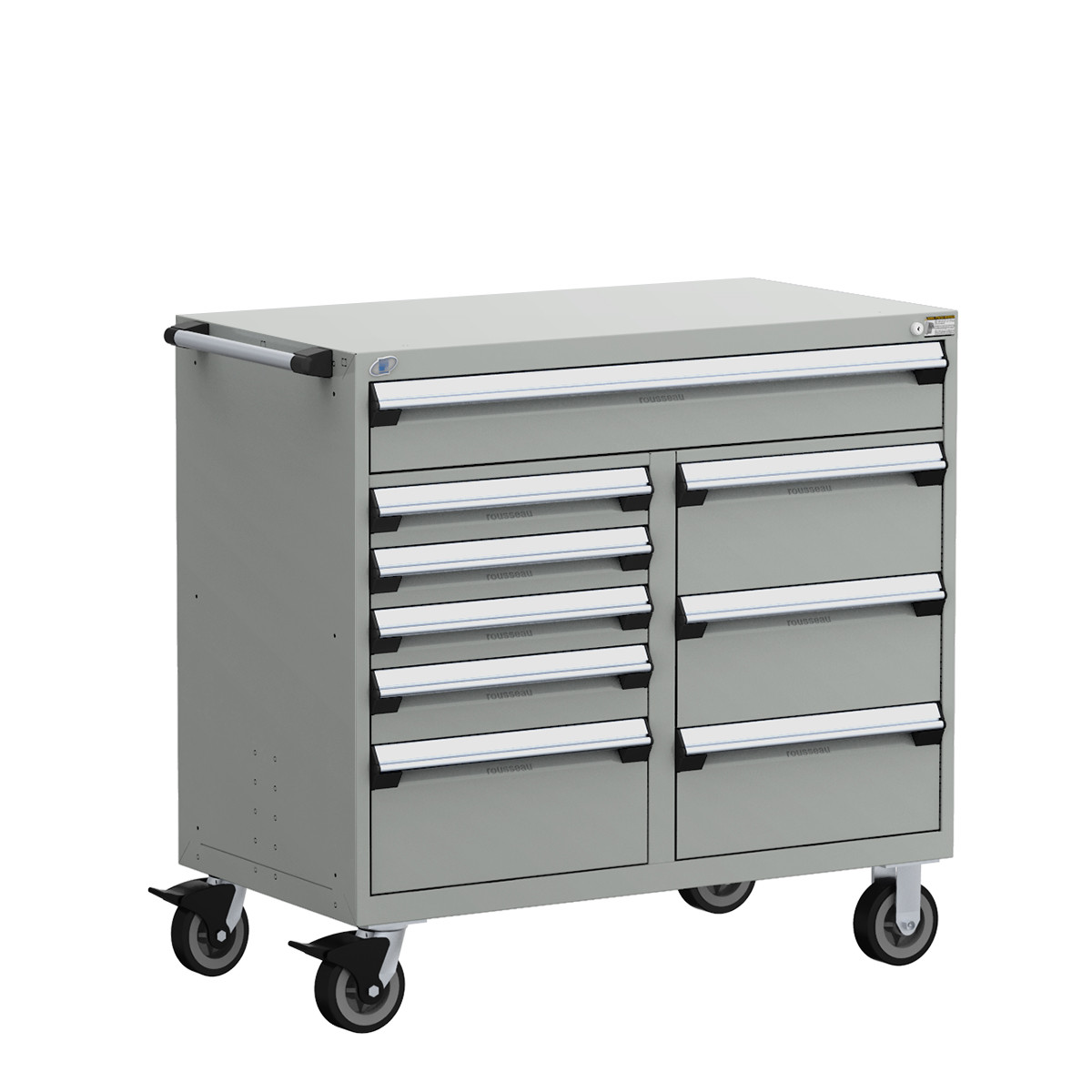 Multi-Drawer Mobile Cabinet  - 9 Drawers - 48'' W x 24''D - R5GHE-3833