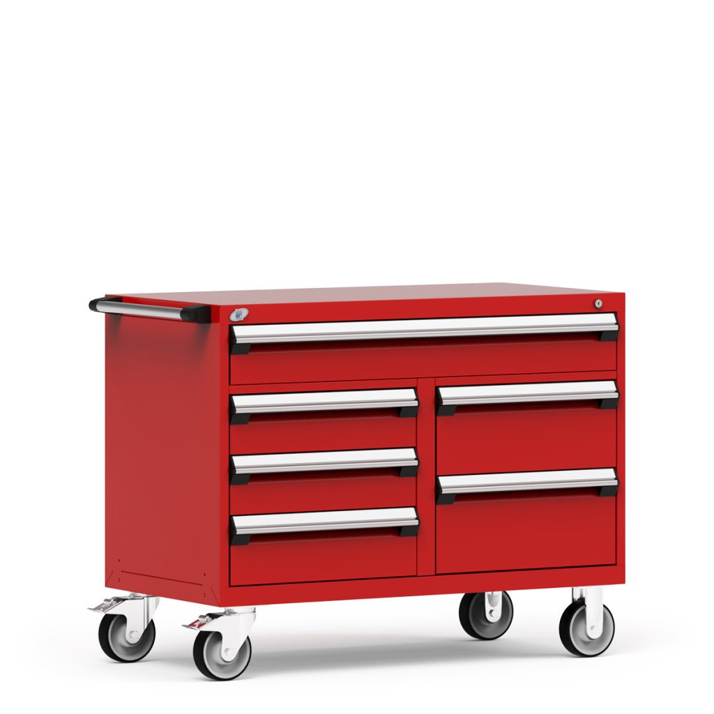 Multi-Drawer Mobile Cabinet  - 6 Drawers - 48'' W x 24''D - R5GHE-3020