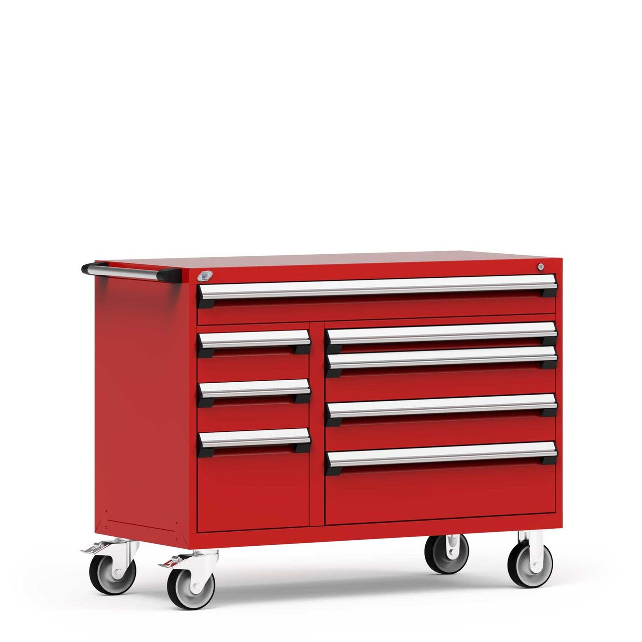 Multi-Drawer Mobile Cabinet  - 8 Drawers - 54'' W x 27''D - R5GJG-3404