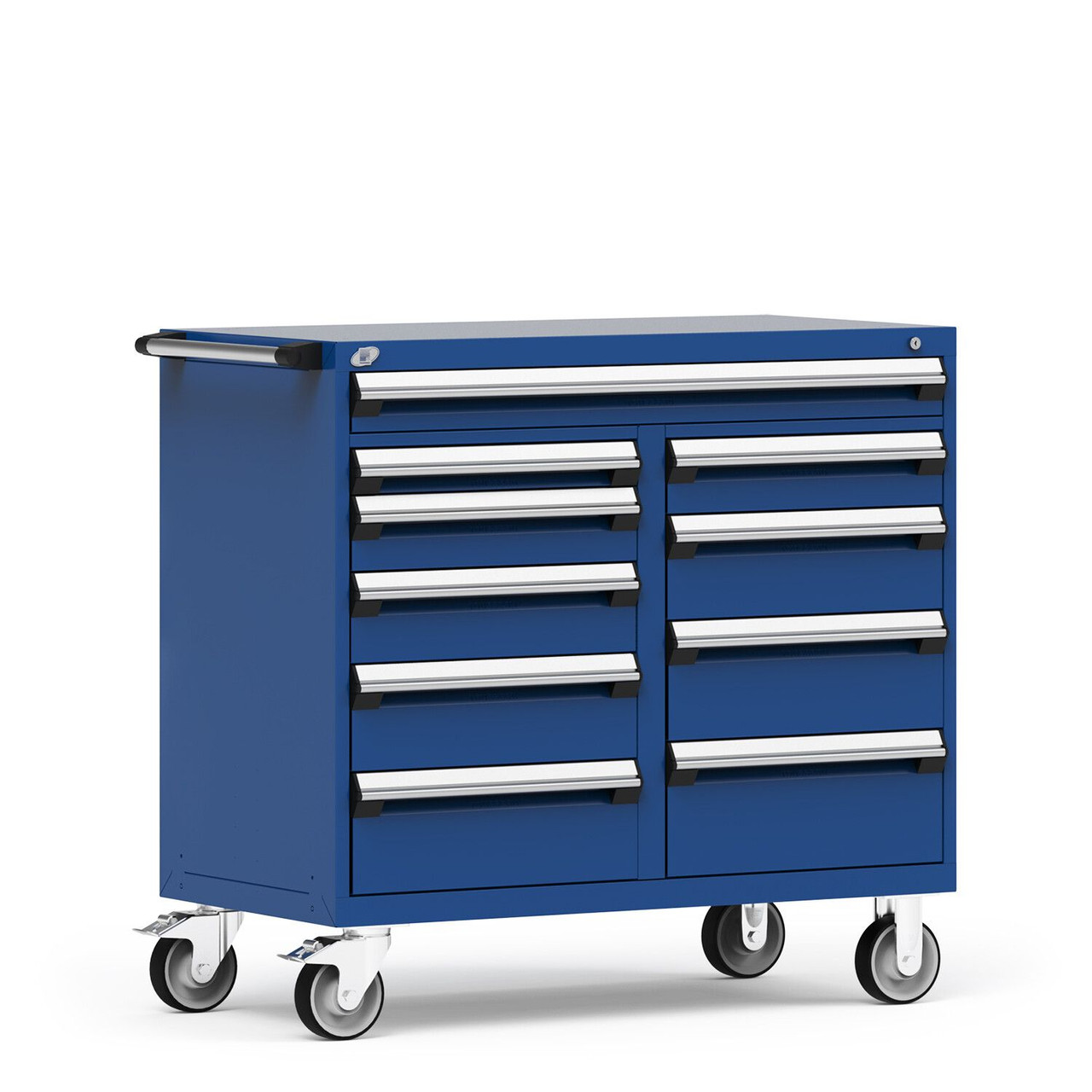 Multi-Drawer Mobile Cabinet  - 10 Drawers - 48'' W x 27''D - R5GHG-3813