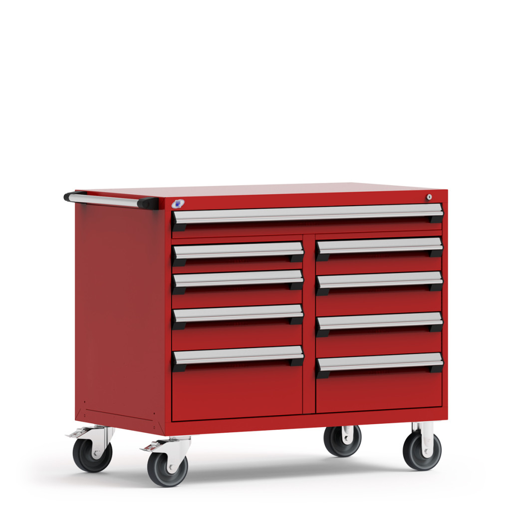 Multi-Drawer Mobile Cabinet  - 9 Drawers - 48'' W x 27''D - R5GHG-3401