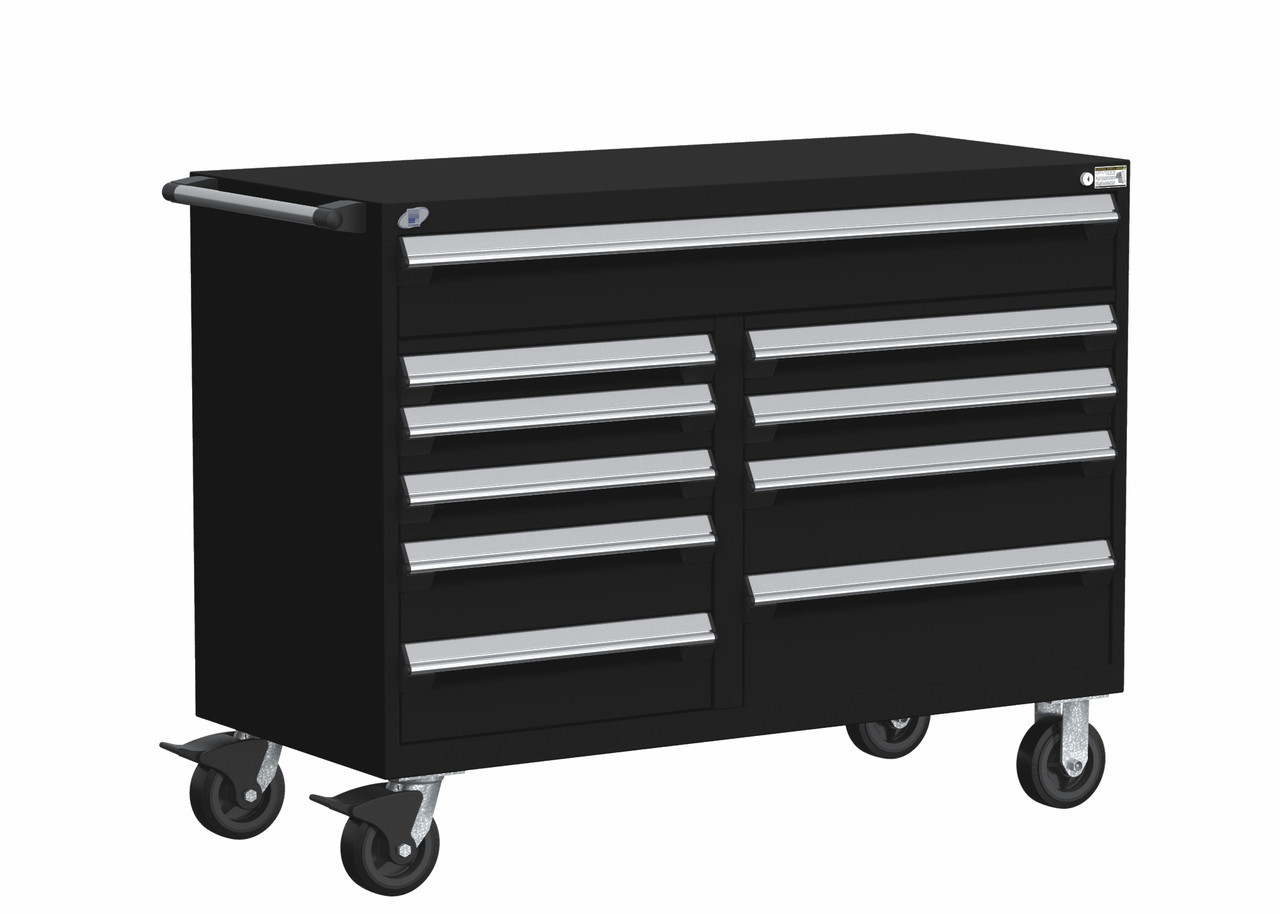 Multi-Drawer Mobile Cabinet  - 10 Drawers - 54'' W x 27''D - R5GJG-3407