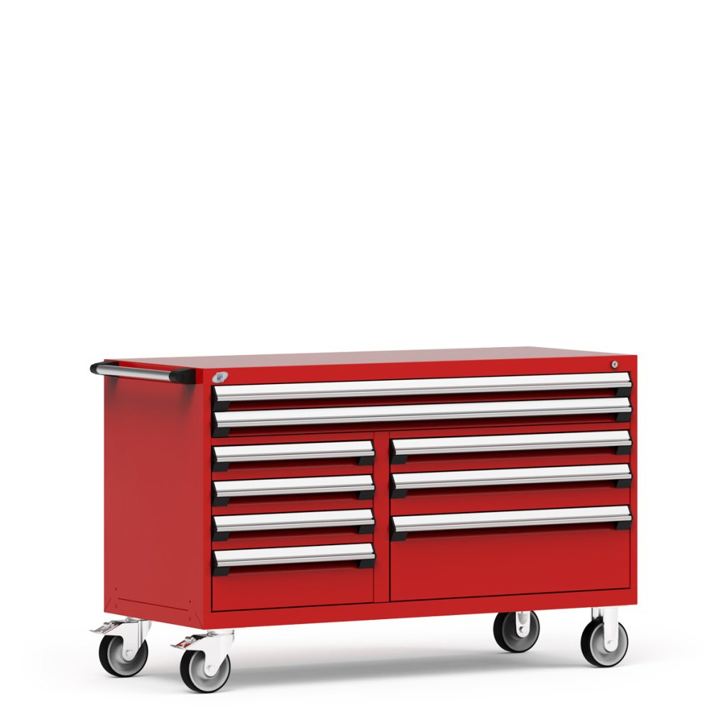 Multi-Drawer Mobile Cabinet  - 9 Drawers - 60'' W x 24''D - R5GKE-3009