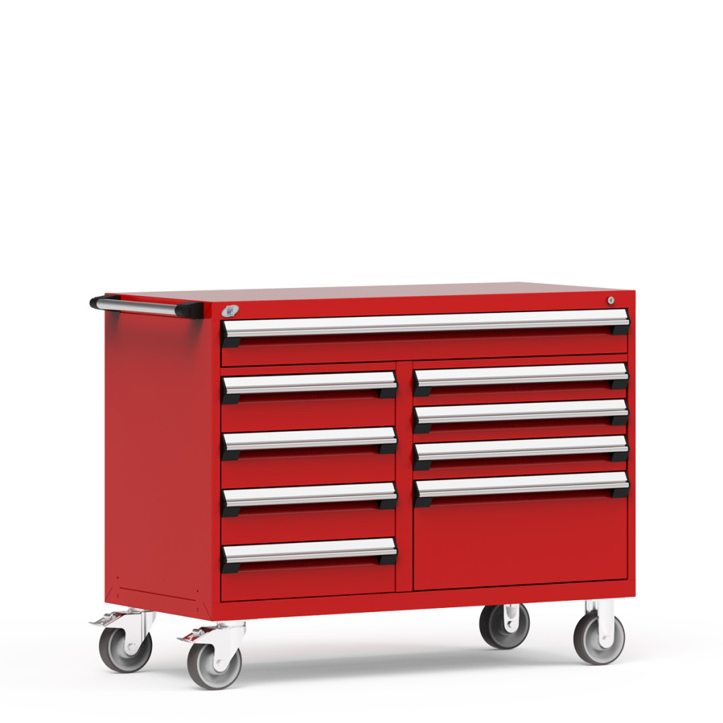 Multi-Drawer Mobile Cabinet  - 9 Drawers - 54'' W x 24''D - R5GJE-3401