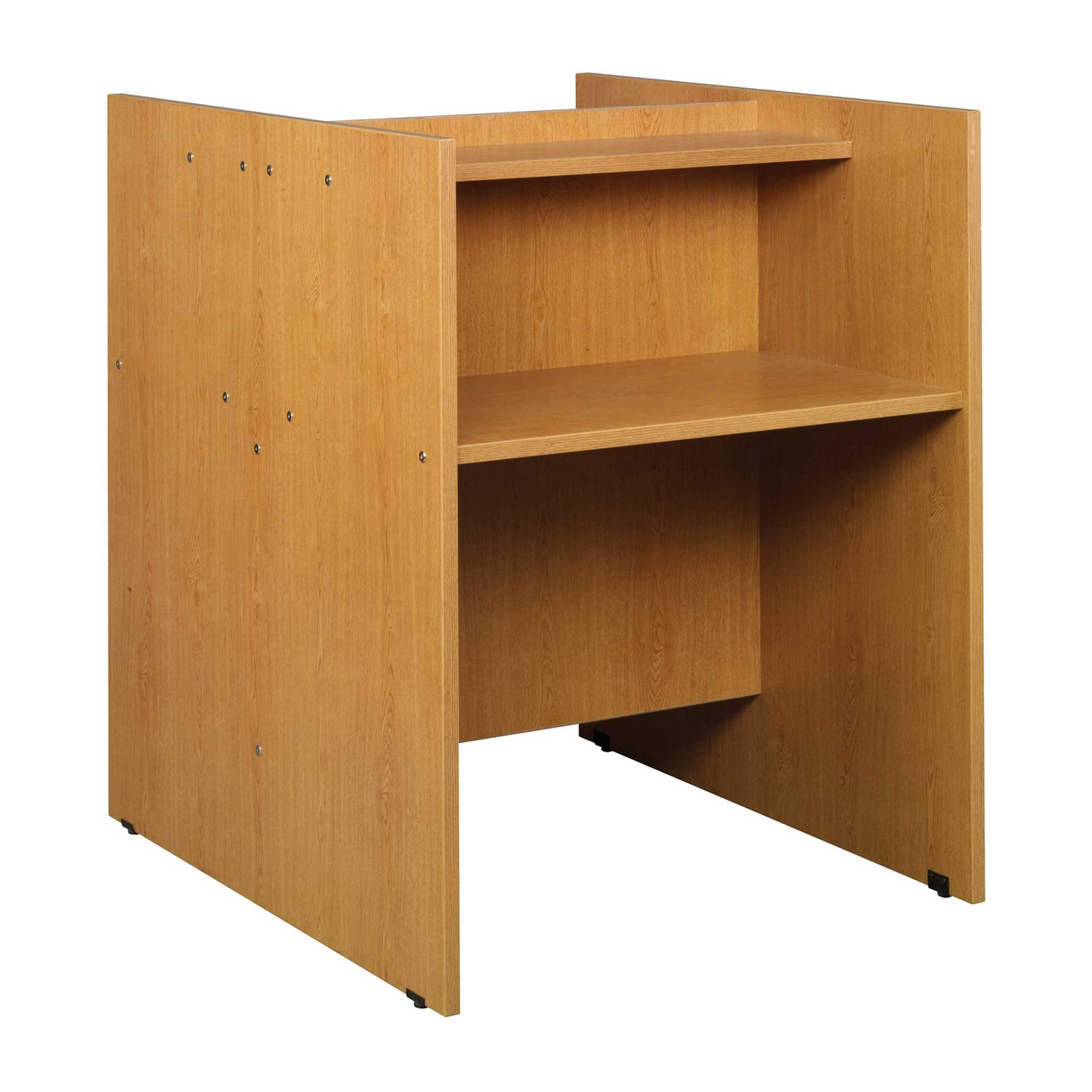 48 inch Tall Double-Faced Study Carrel