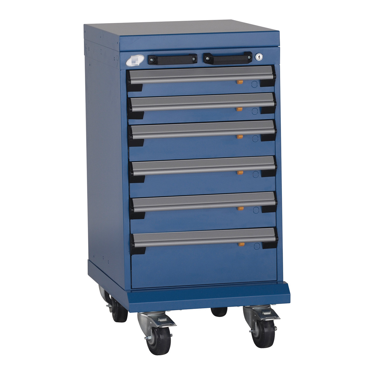6-Drawer  Compact Mobile Cabinet 18'' W - SMS-L3BBD-2814L3B