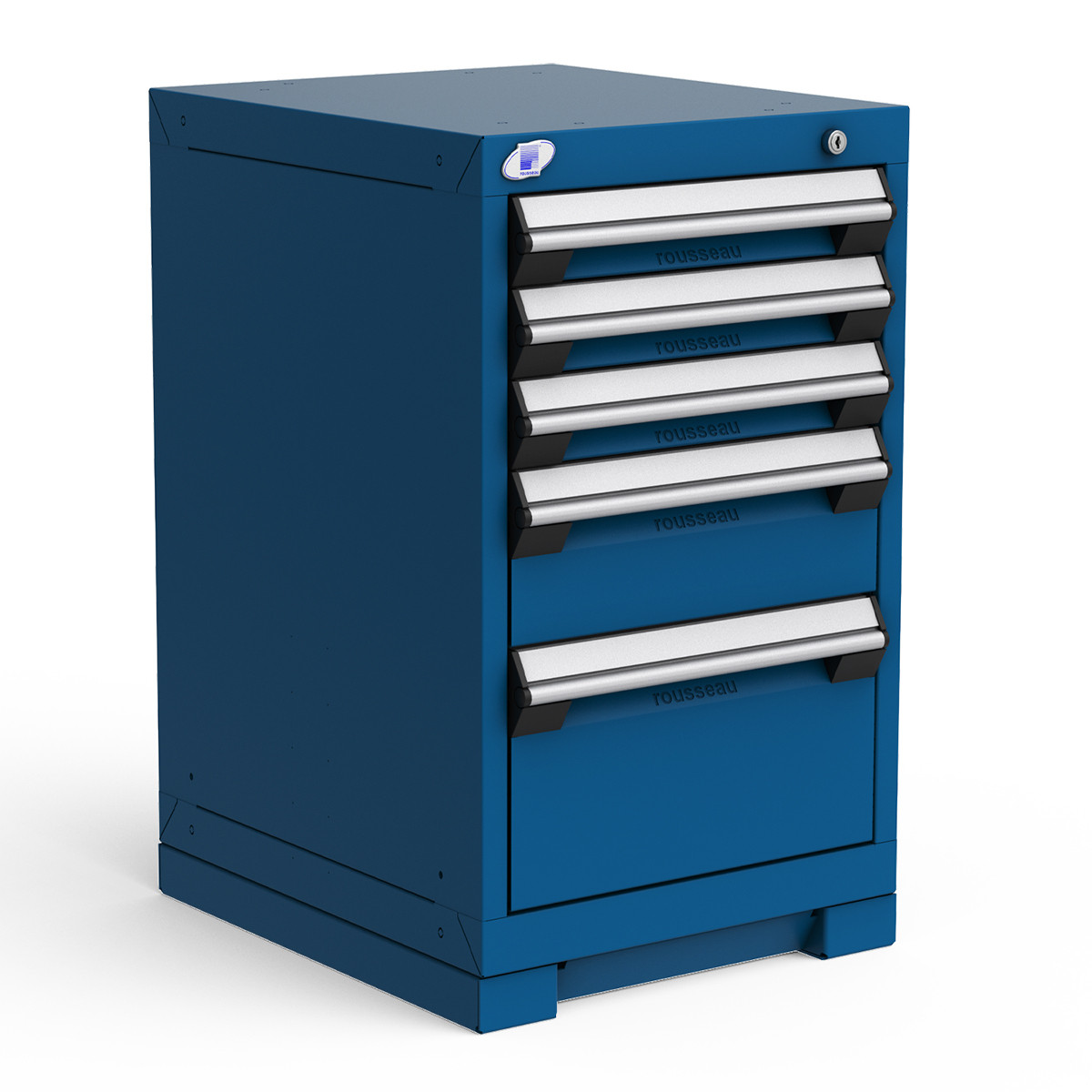 5-Drawer Heavy Duty Modular Drawer Cabinet 18'' W x 21''D - R5ABD-2801 (with compartments)