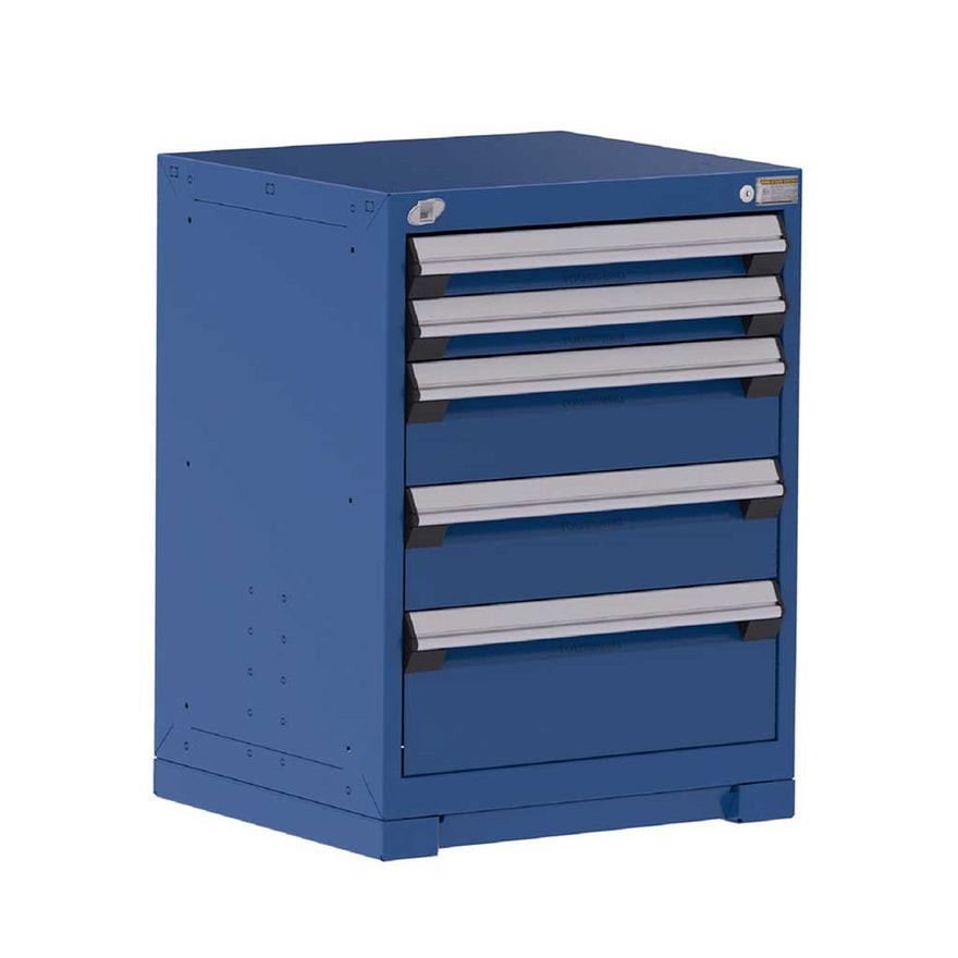 5-Drawer Heavy Duty Modular Drawer Cabinet 24'' W x 27''D - R5ACG-3011 (with compartments)