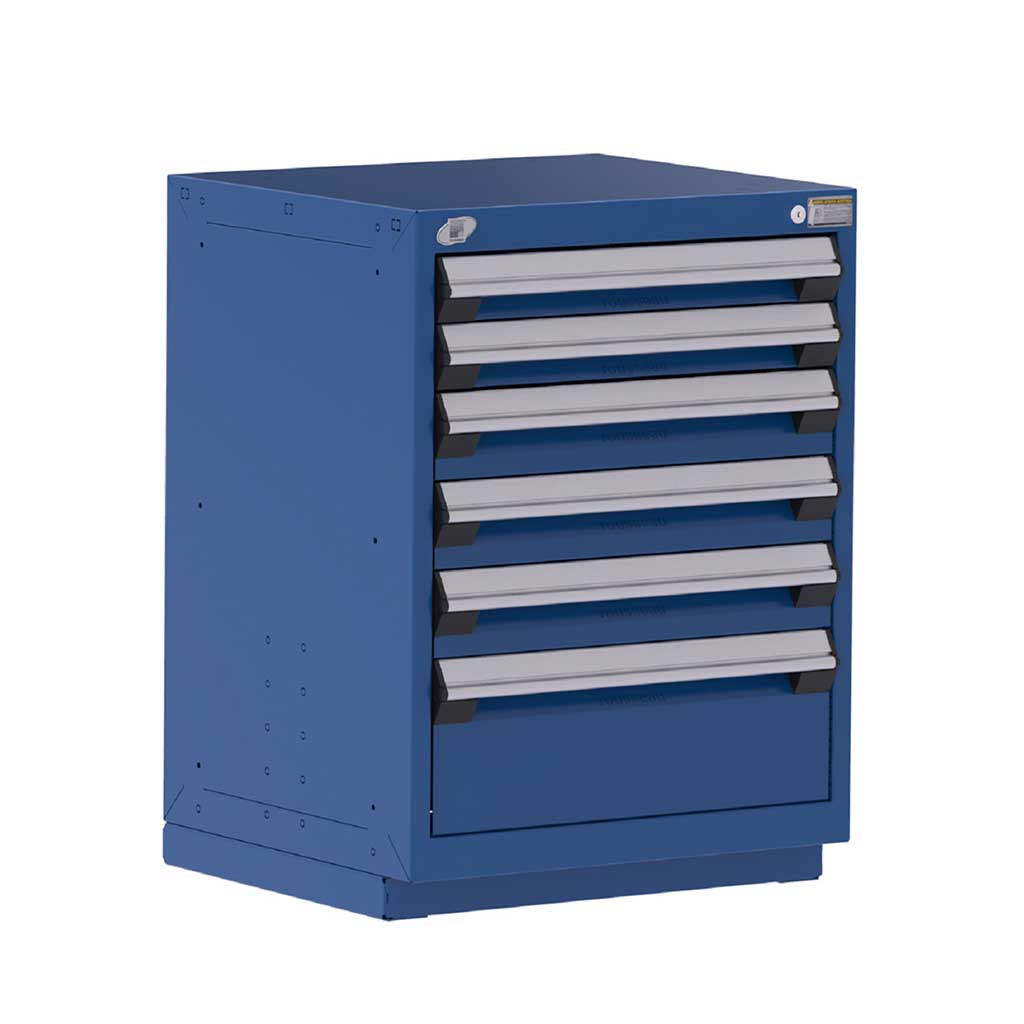 6-Drawer Heavy Duty Modular Drawer Cabinet 24'' W x 21''D - R5ACD-3017 (with compartments)