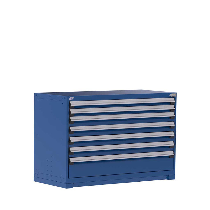 7-Drawer Heavy Duty Modular Drawer Cabinet 54'' W x 24''D - R5AJE-3403 (with compartments)