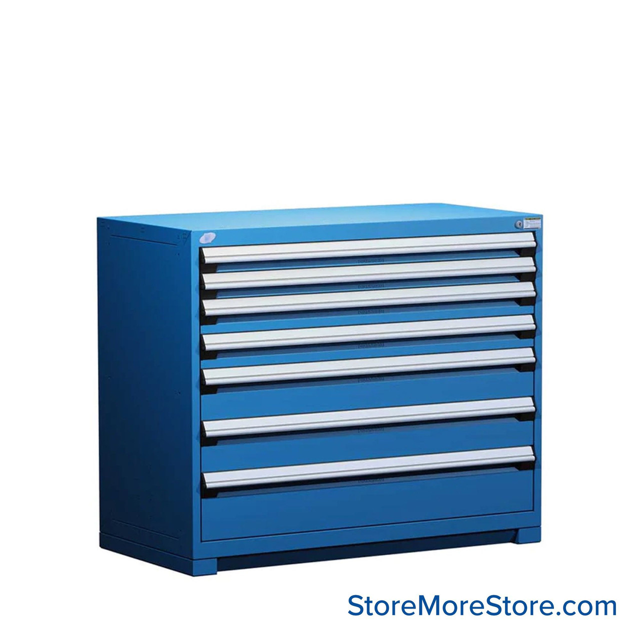 7-Drawer Heavy Duty Modular Drawer Cabinet 48'' W x 27''D - R5AHG-3801 (with compartments)