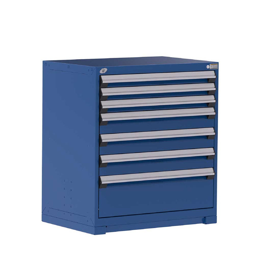 7-Drawer Heavy Duty Modular Drawer Cabinet 36'' W x 24''D - R5AEE-3803 (with compartments)