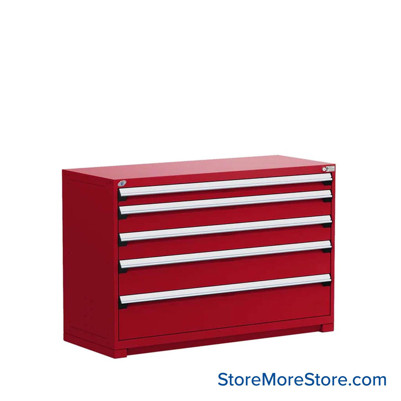 5-Drawer Heavy Duty Modular Drawer Cabinet 60'' W x 27''D - R5AKG-3805 (with compartments)