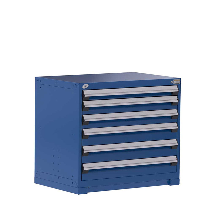 6-Drawer Heavy Duty Modular Drawer Cabinet 36'' W x 24''D - R5AEE-3053 (with compartments)