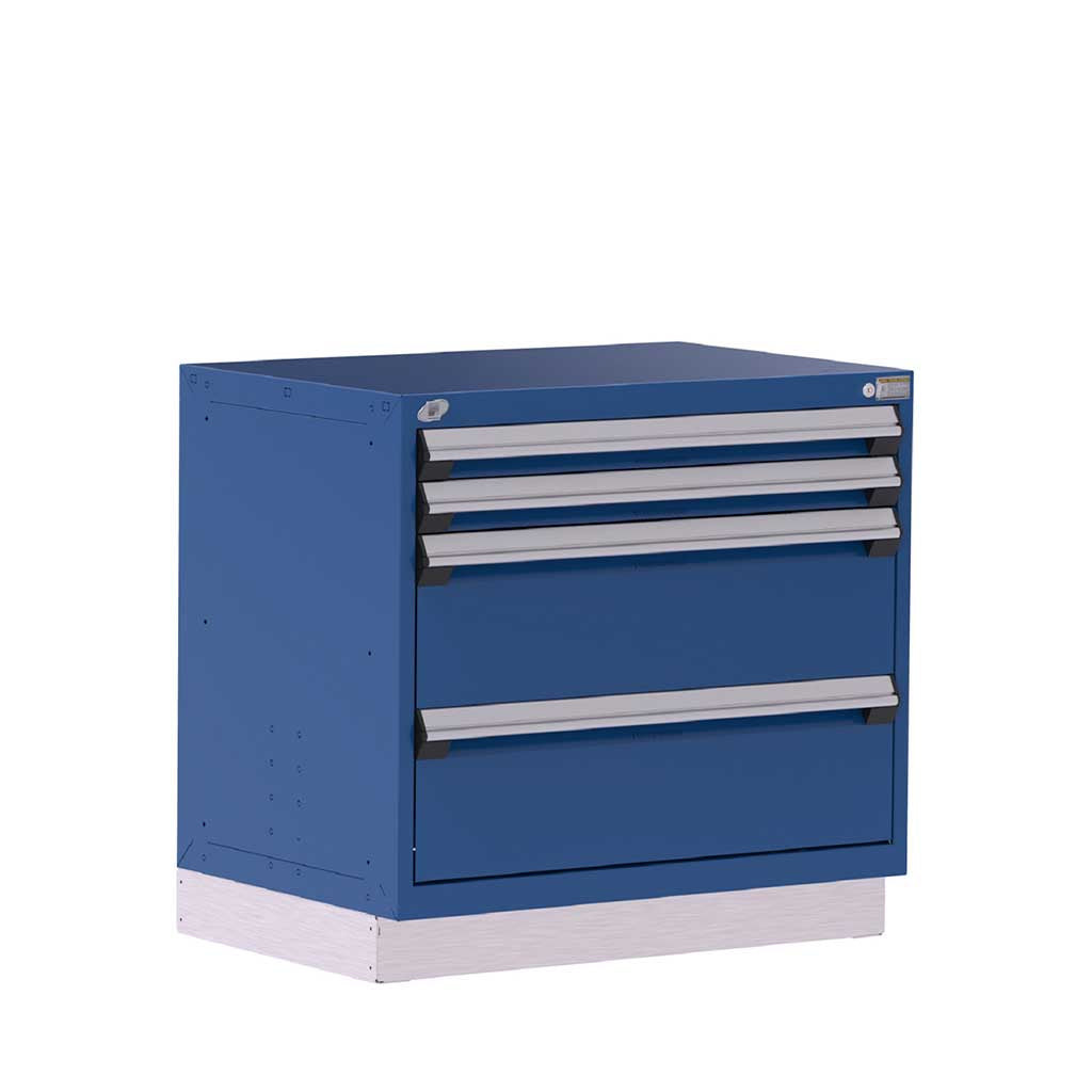 4-Drawer Heavy Duty Modular Drawer Cabinet 36'' W x 24''D - R5AEE-3020