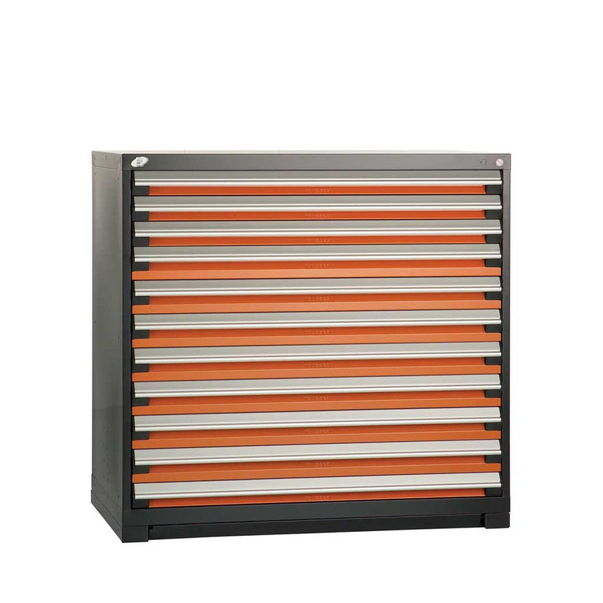 11-Drawer Heavy Duty Modular Drawer Cabinet 48'' W x 24''D - R5AHE-4421 (with compartments)