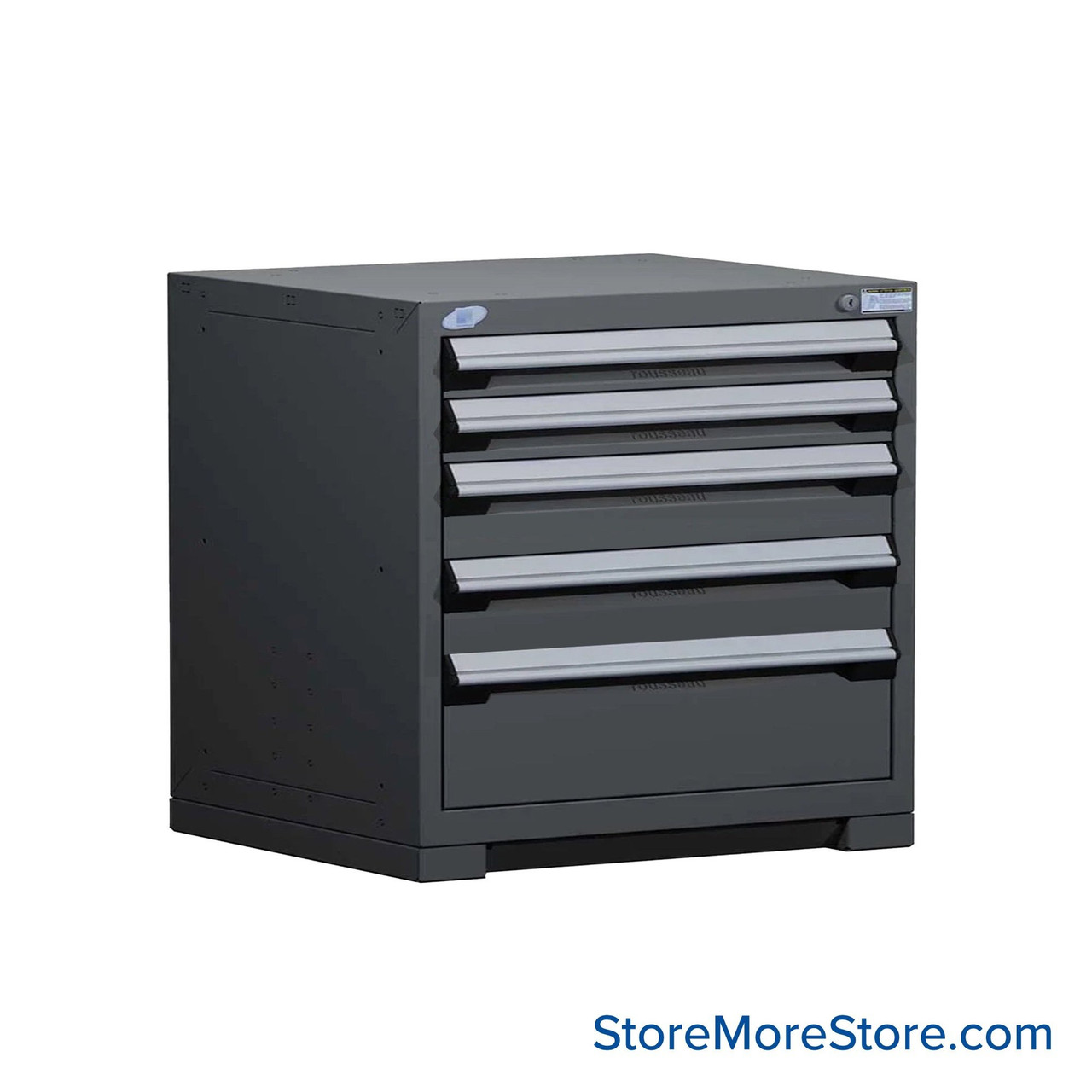 5-Drawer Heavy Duty Modular Drawer Cabinet 30'' W x 21''D - R5ADD-2801 (with compartments)