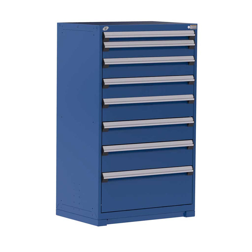 8-Drawer Heavy Duty Modular Drawer Cabinet 36'' W x 24''D - R5AEE-5801 (with compartments)
