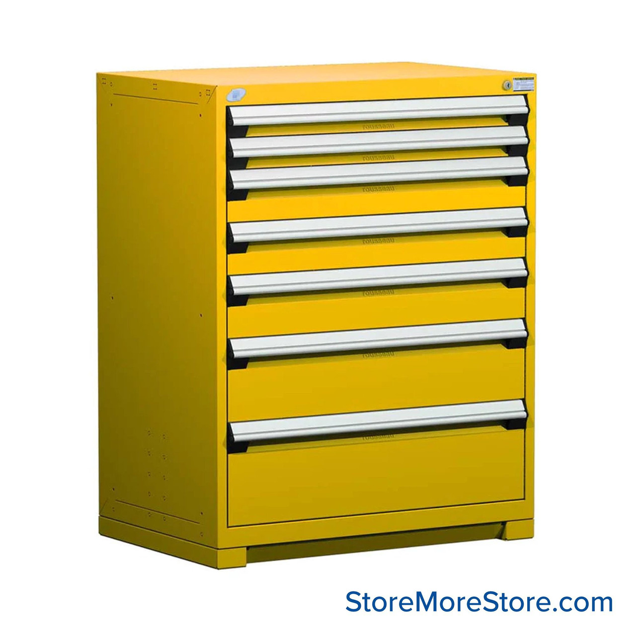 7-Drawer Heavy Duty Modular Drawer Cabinet 36'' W x 18''D - R5AEC-4403 (with compartments)