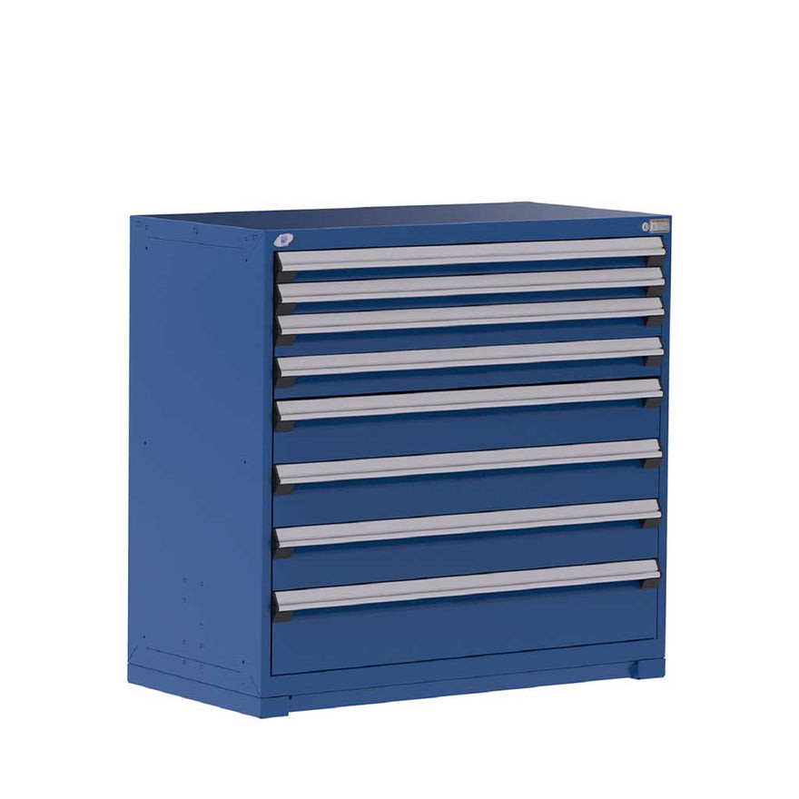 8-Drawer Heavy Duty Modular Drawer Cabinet 48'' W x 27''D - R5AHG-4401 (with compartments)