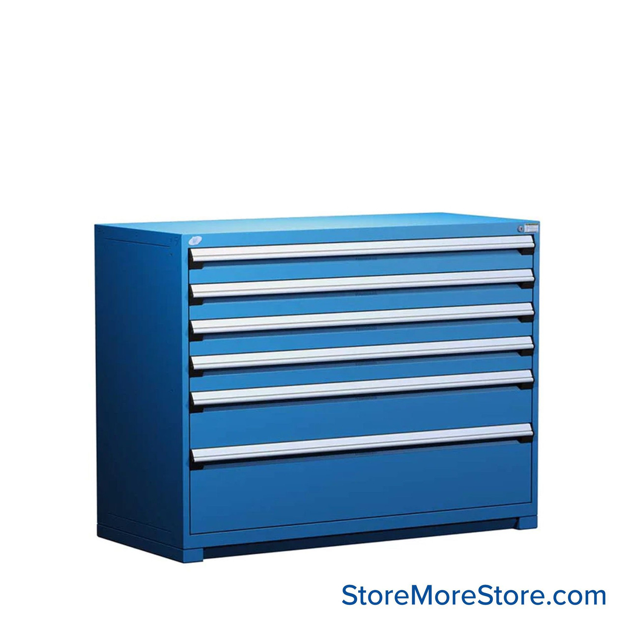 6-Drawer Heavy Duty Modular Drawer Cabinet 60'' W x 24''D - R5AKE-4401 (with compartments)