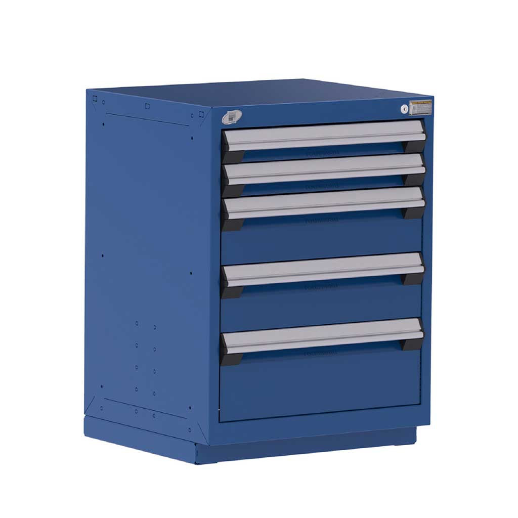 5-Drawer Heavy Duty Modular Drawer Cabinet 24'' W x 27''D - R5ACG-3015 (with compartments)