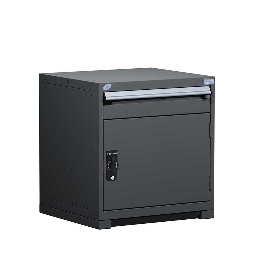 1-Drawer Heavy Duty Modular Drawer Cabinet 30'' W x 21''D - R5ADD-3009 (with compartments)
