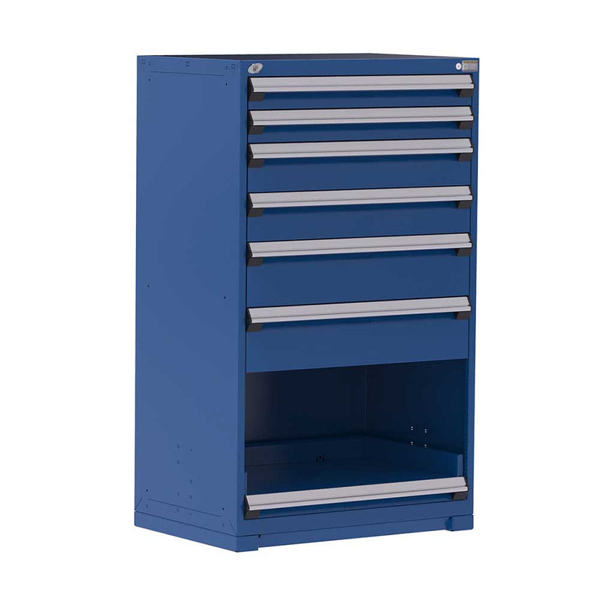 6-Drawer Heavy Duty Modular Drawer Cabinet 36'' W x 24''D - R5AEE-5815 (with compartments)