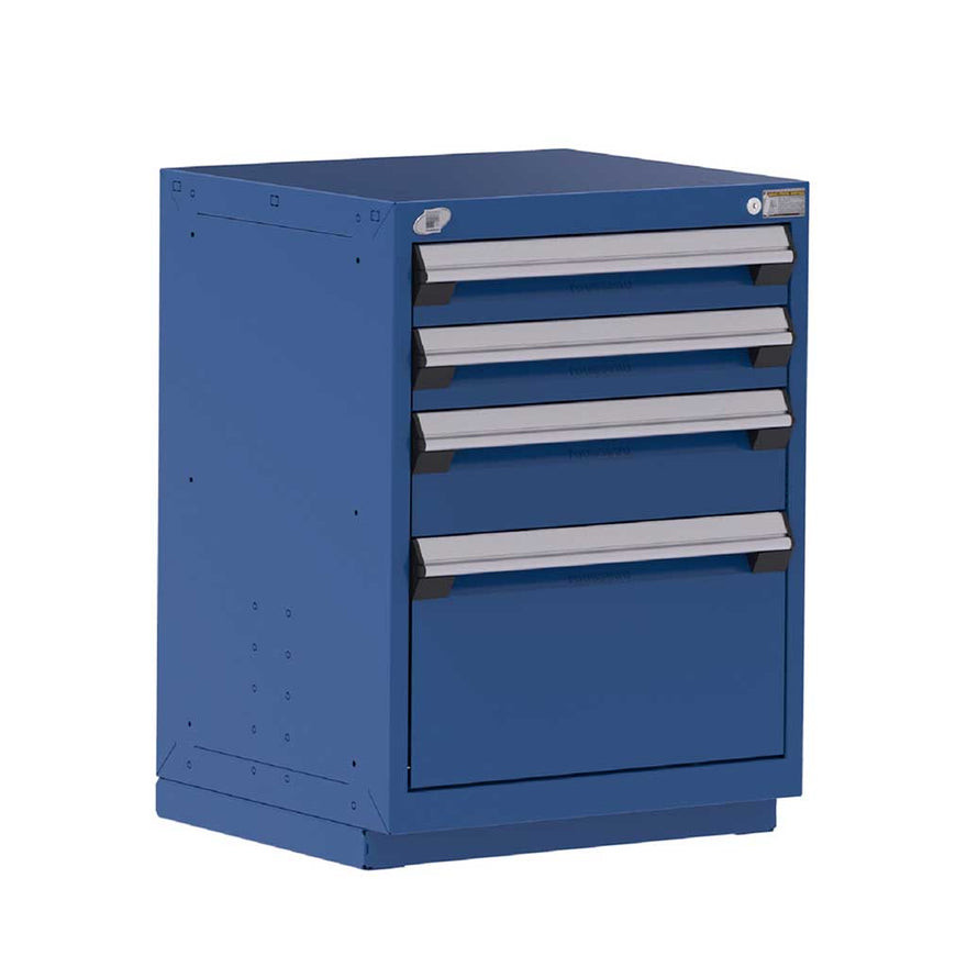 4-Drawer Heavy Duty Modular Drawer Cabinet 24'' W x 21''D - R5ACD-3013 (with compartments)