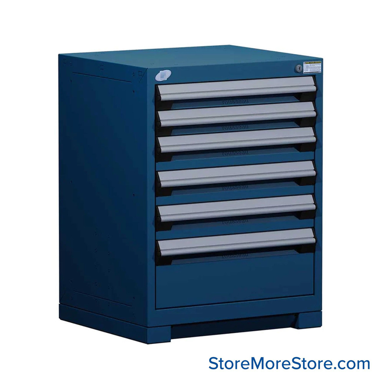 6-Drawer Heavy Duty Modular Drawer Cabinet 24'' W x 27''D - R5ACG-3001 (with compartments)
