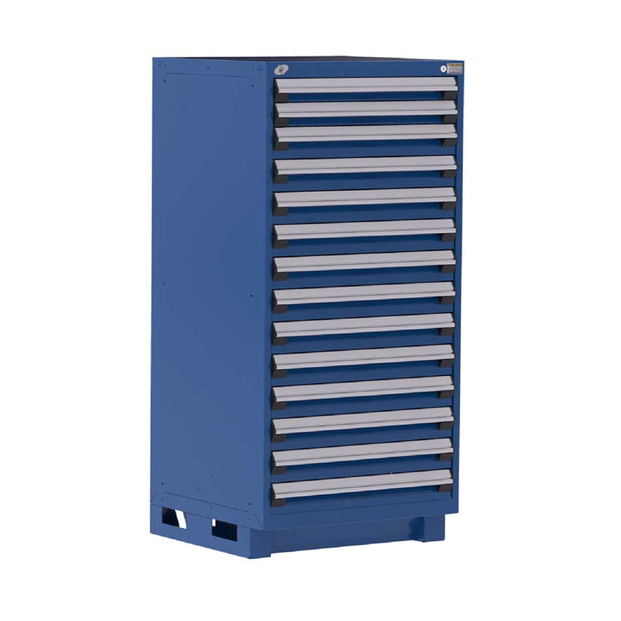 14-Drawer Heavy Duty Modular Drawer Cabinet 30'' W x 27''D - R5ADG-5825 (with compartments)