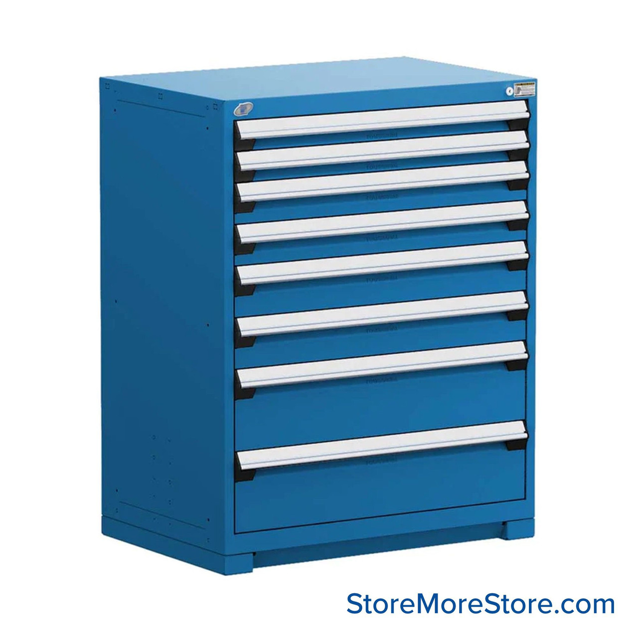 8-Drawer Heavy Duty Modular Drawer Cabinet 36'' W x 18''D - R5AEC-4415 (with compartments)