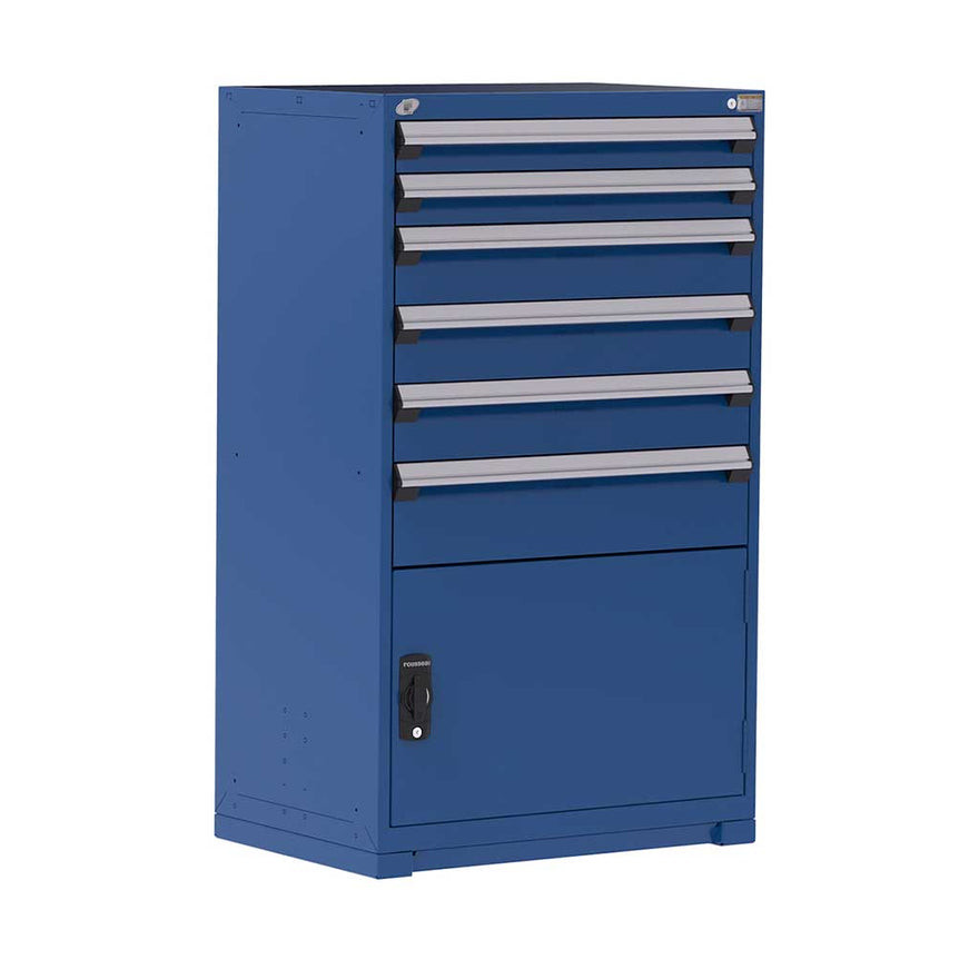 6-Drawer Heavy Duty Modular Drawer Cabinet 36'' W x 24''D - R5AEE-5819 (with compartments)