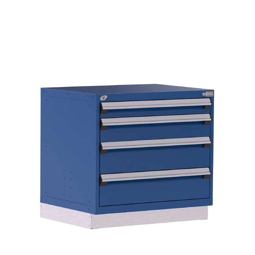 4-Drawer Heavy Duty Modular Drawer Cabinet 36'' W x 27''D - R5AEG-3006