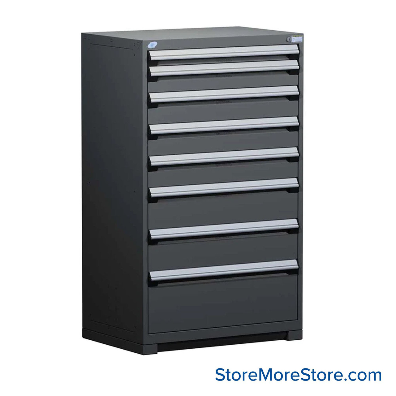 8-Drawer Heavy Duty Modular Drawer Cabinet 36'' W x 24''D - R5AEE-5825 (with compartments)