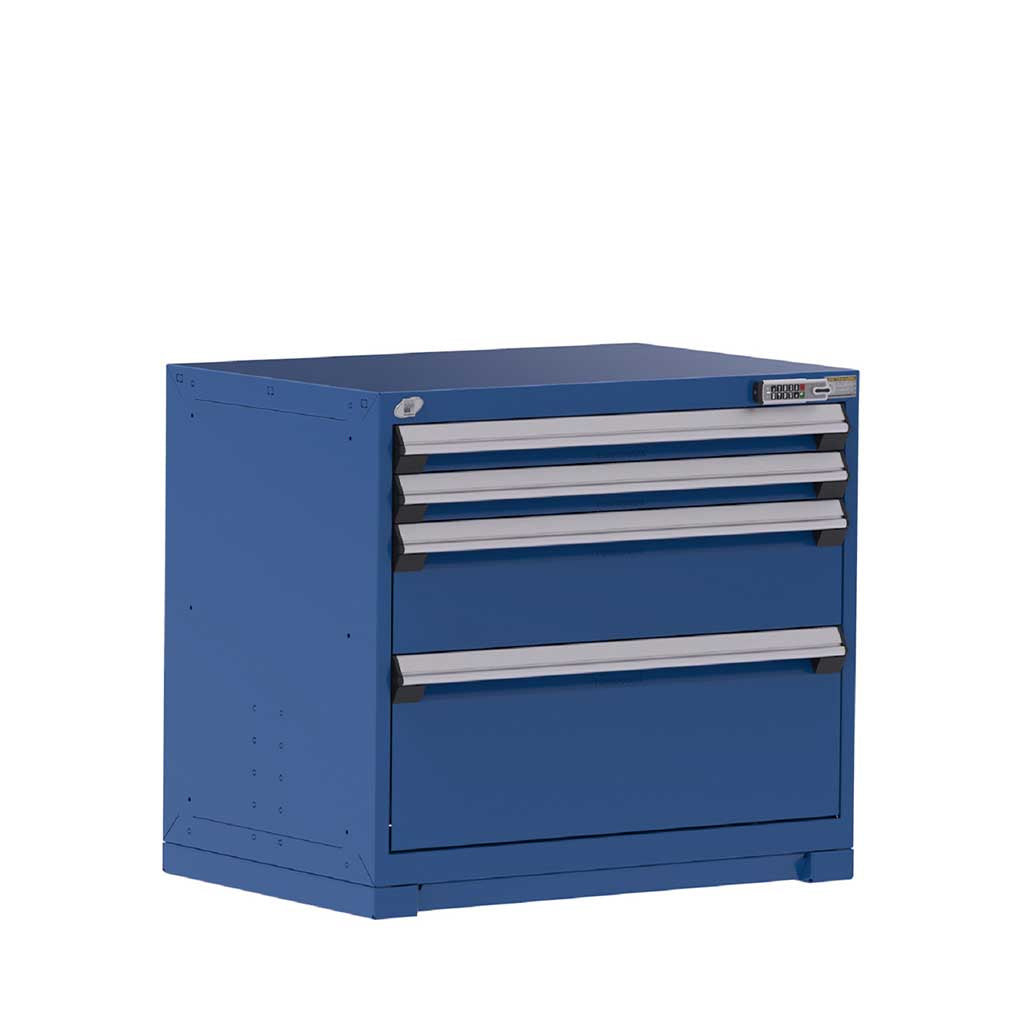 4-Drawer Heavy Duty Modular Drawer Cabinet 36'' W x 24''D - R5AEE-3023 (with compartments)