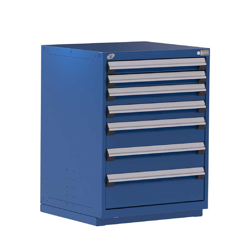 7-Drawer Heavy Duty Modular Drawer Cabinet 30'' W x 21''D - R5ADD-3805 (with compartments)