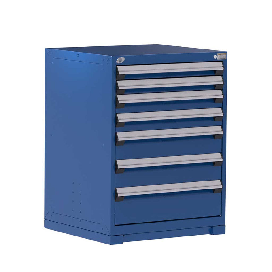 7-Drawer Heavy Duty Modular Drawer Cabinet 30'' W x 27''D - R5ADG-3801 (with compartments)