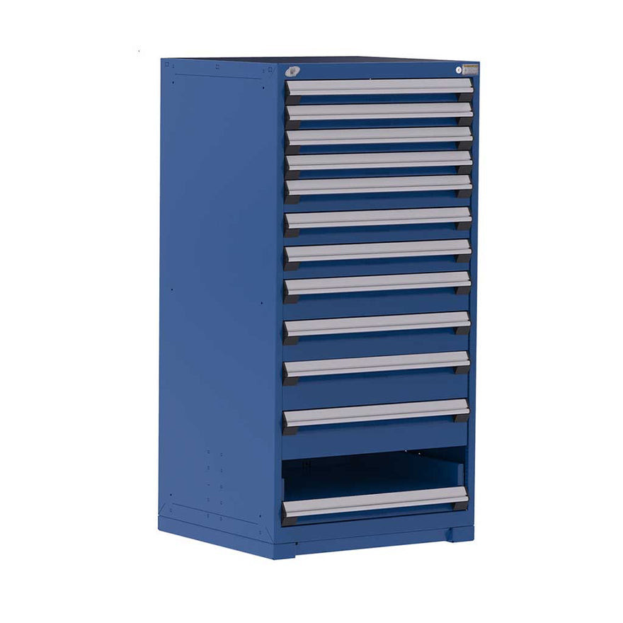 10-Drawer Heavy Duty Modular Drawer Cabinet 30'' W x 27''D - R5ADG-5857 (with compartments)