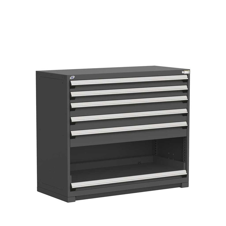 5-Drawer Heavy Duty Modular Drawer Cabinet 54'' W x 27''D - R5AJG-4402