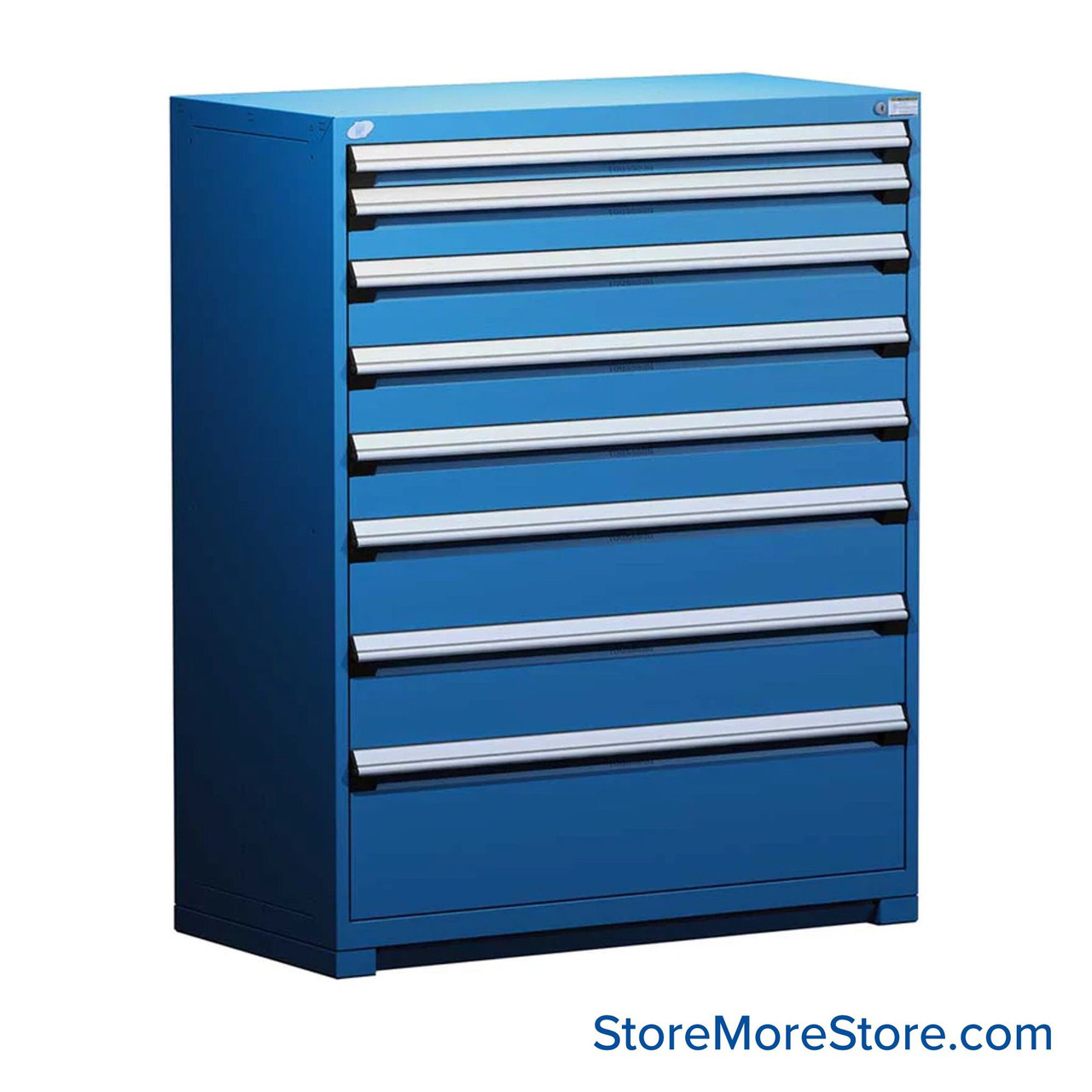 8-Drawer Heavy Duty Modular Drawer Cabinet 48'' W x 27''D - R5AHG-5809 (with compartments)
