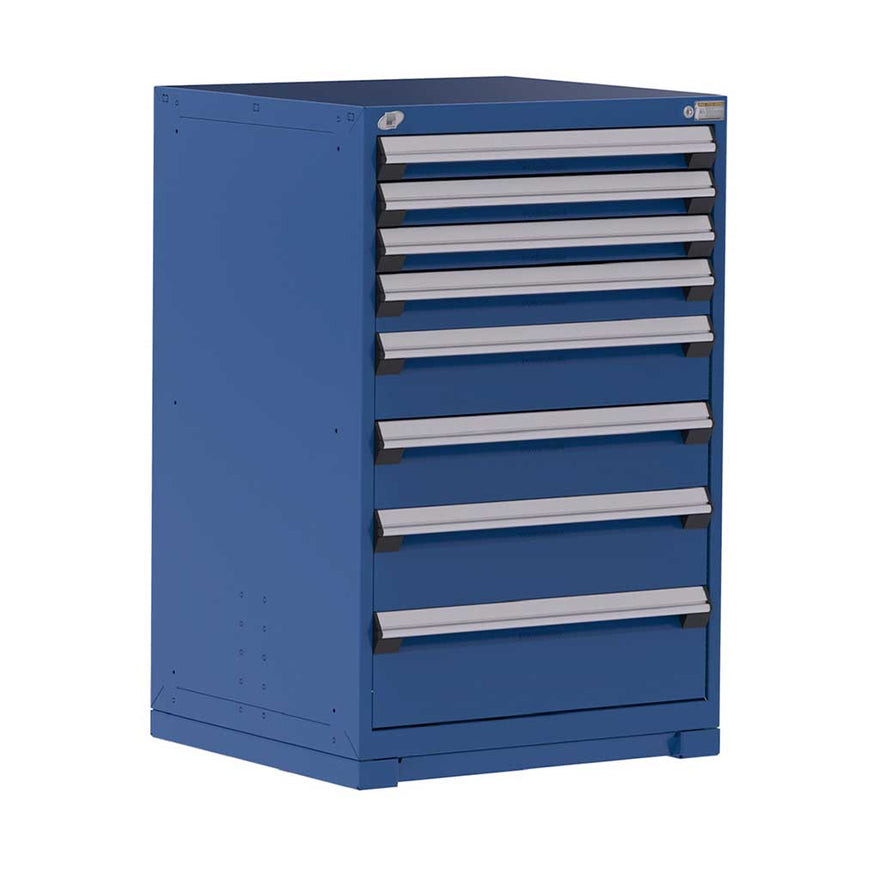 8-Drawer Heavy Duty Modular Drawer Cabinet 30'' W x 27''D - R5ADG-4453 (with compartments)