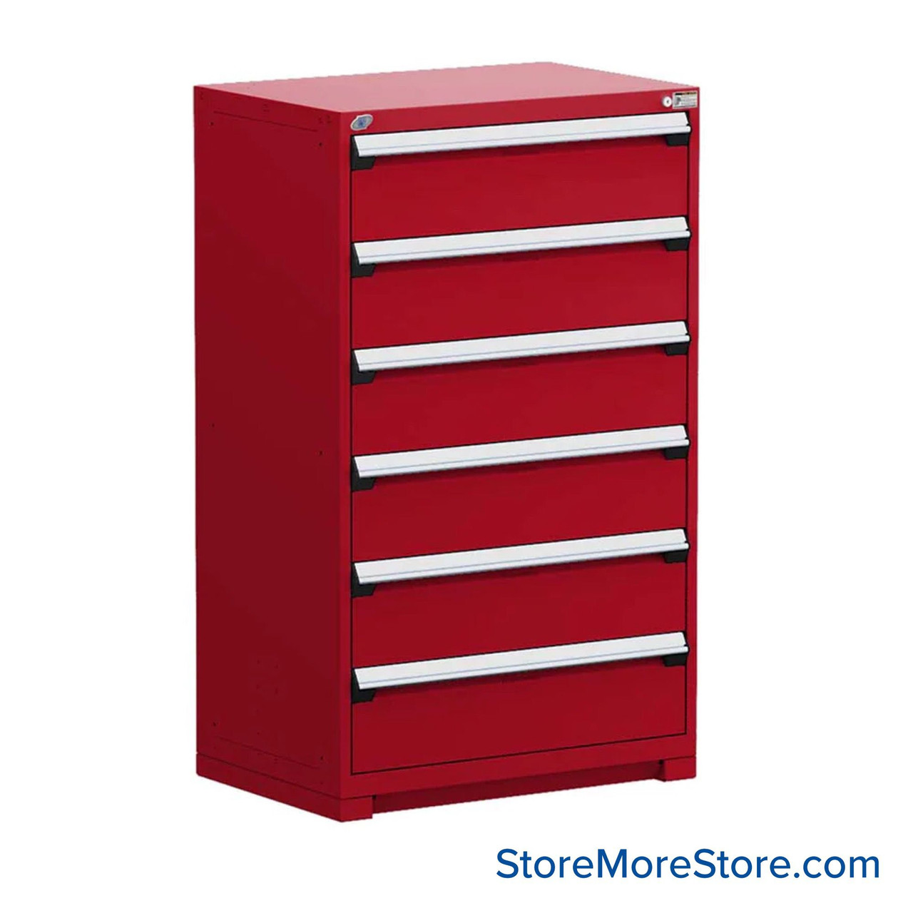 6-Drawer Heavy Duty Modular Drawer Cabinet 36'' W x 18''D - R5AEC-5859 (with compartments)