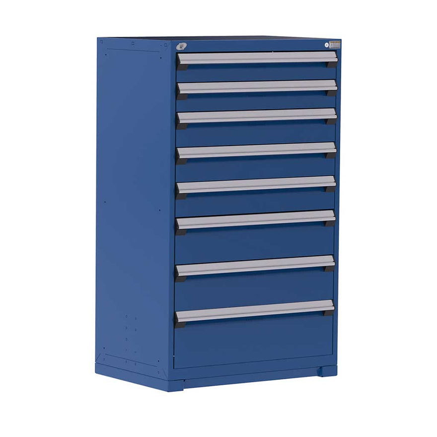 8-Drawer Heavy Duty Modular Drawer Cabinet 36'' W x 24''D - R5AEE-5821 (with compartments)