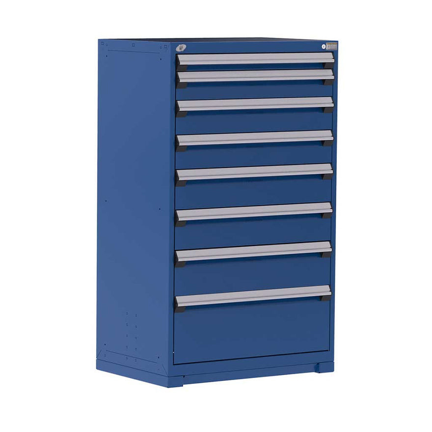 8-Drawer Heavy Duty Modular Drawer Cabinet 36'' W x 18''D - R5AEC-5831 (with compartments)