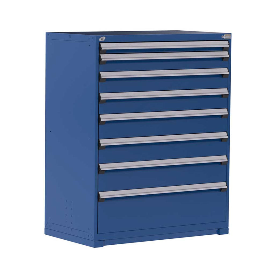 9-Drawer Heavy Duty Modular Drawer Cabinet 48'' W x 27''D - R5AHG-5851 (with compartments)