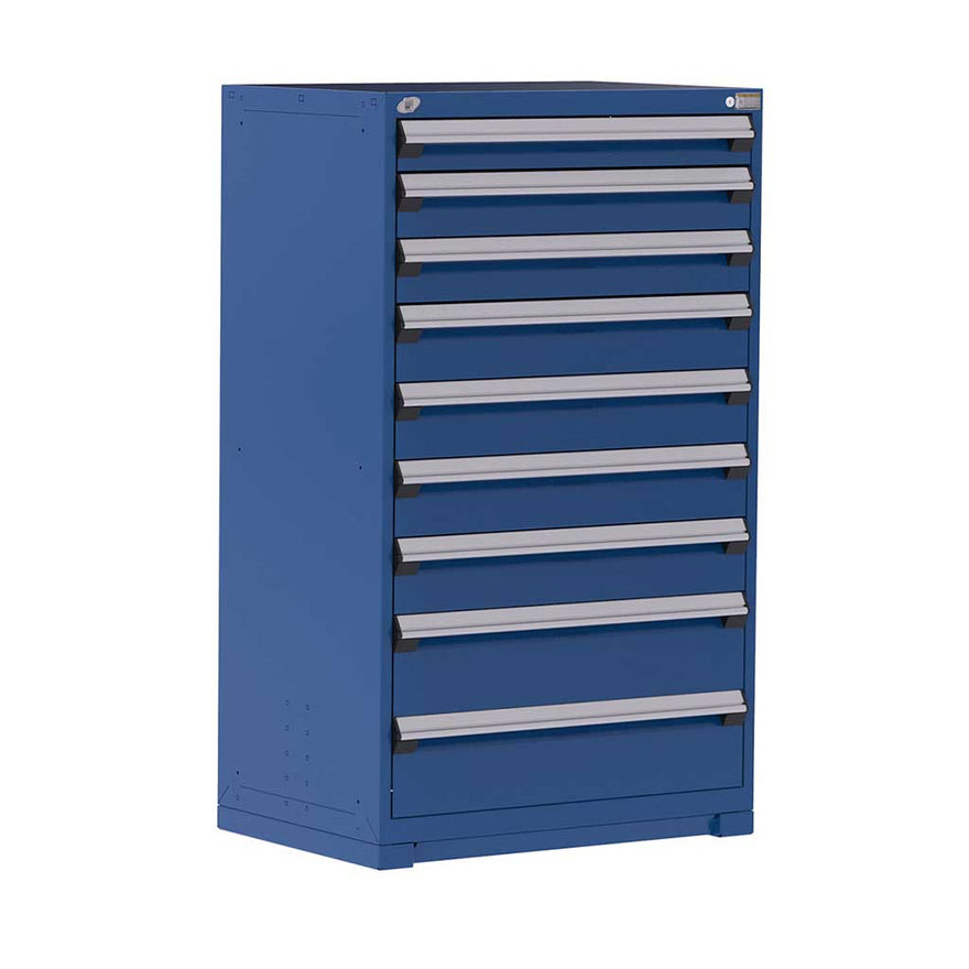 9-Drawer Heavy Duty Modular Drawer Cabinet 36'' W x 24''D - R5AEE-5853 (with compartments)