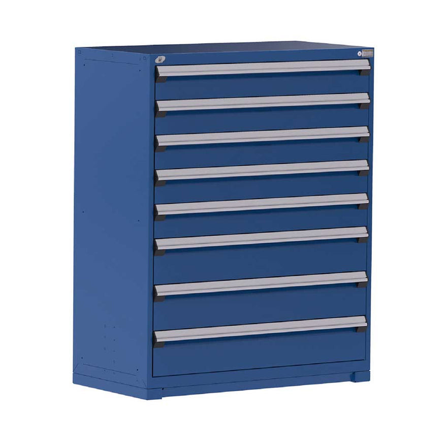 8-Drawer Heavy Duty Modular Drawer Cabinet 48'' W x 24''D - R5AHE-5865 (with compartments)